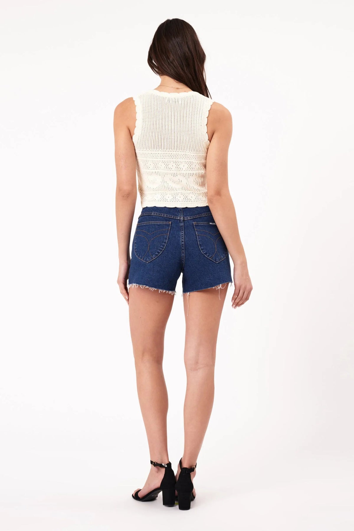 Maisie Knit Top - White - Sare StoreRollas JeansTops