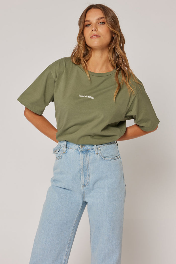 Marlie Tee - Khaki - Sare StoreCartel & WillowT-shirt
