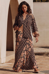 Marmont Maxi Skirt - Whiskey - Sare StoreSPELLSkirt