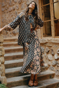 Marmont Maxi Skirt - Whiskey - Sare StoreSPELLSkirt