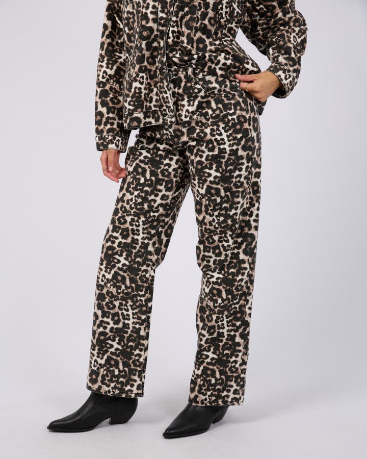 Mikaela Leopard Jean - Print - Sare StoreAll About EveJeans