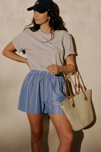 Mila Short Blue Stripe - Sare StoreCeres LifeShorts