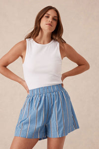 Mila Short Blue Stripe - Sare StoreCeres LifeShorts