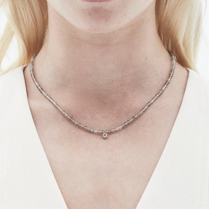 Miley Necklace - Grey - Sare StoreJolie & DeenNecklace