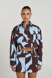 Cropped Shacket - Mirage Mir