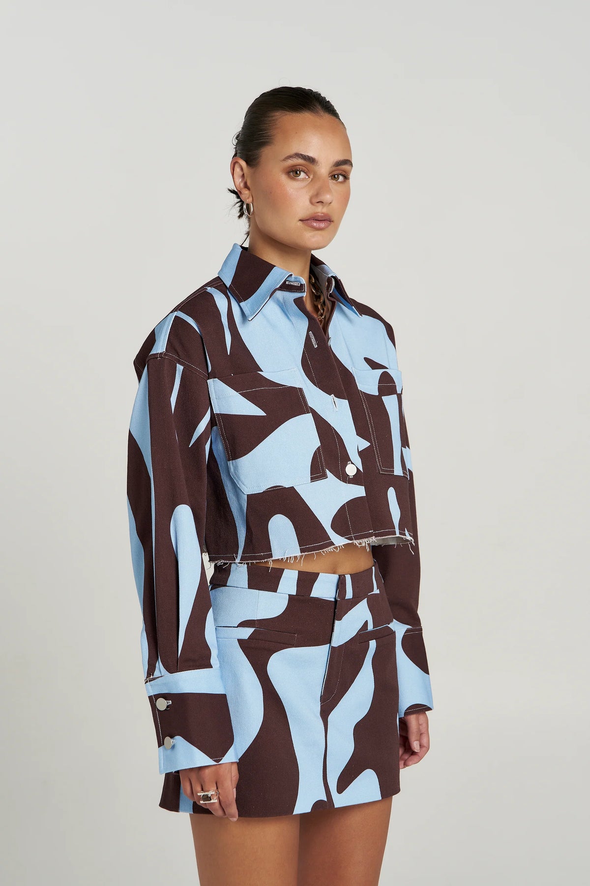 Cropped Shacket - Mirage Mir