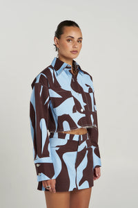 Cropped Shacket - Mirage Mir