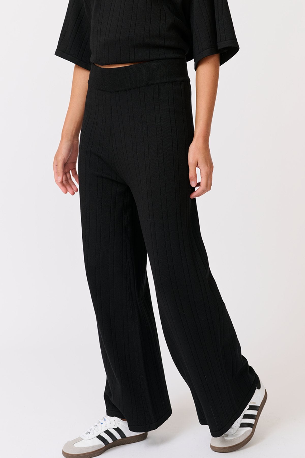 Molly Knit Pant - Black Knit - Sare StoreCartel & WillowPants
