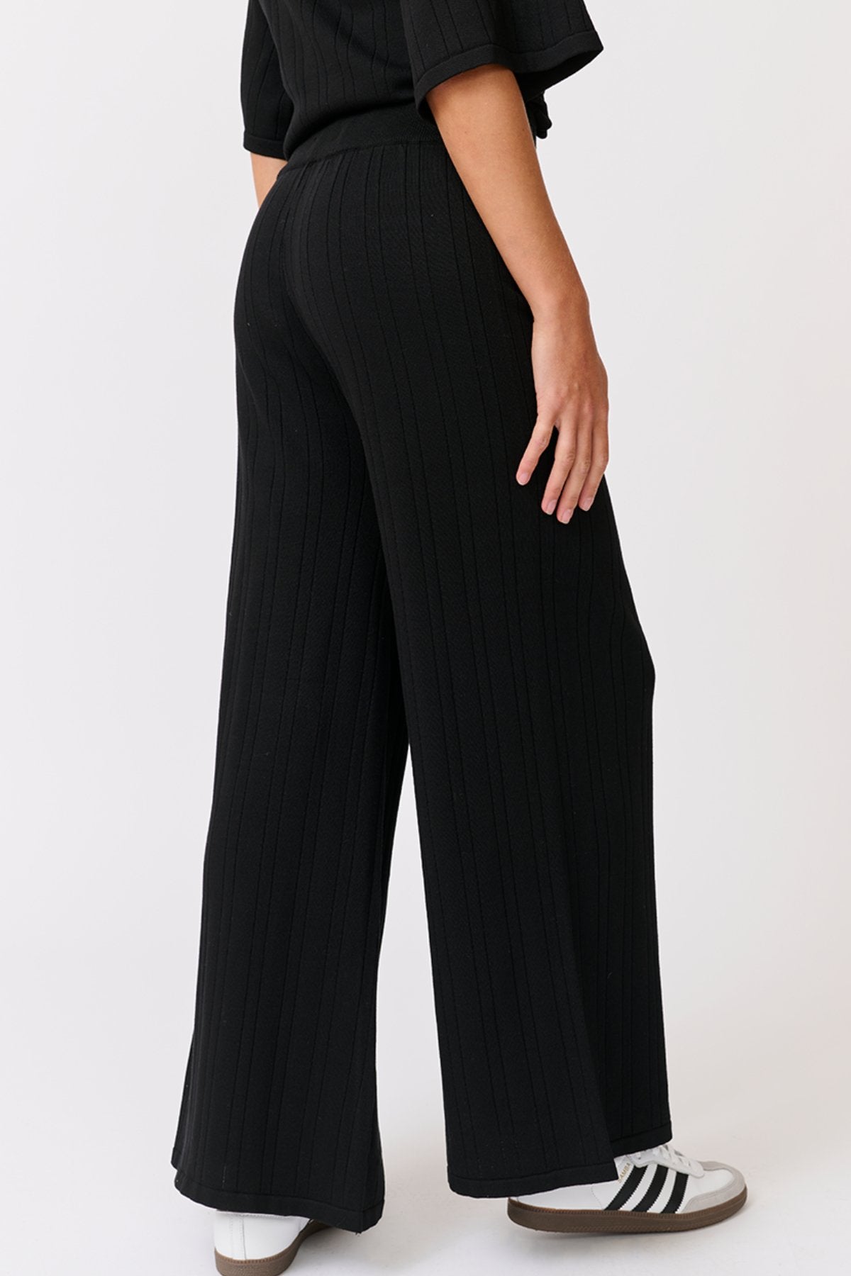 Molly Knit Pant - Black Knit - Sare StoreCartel & WillowPants