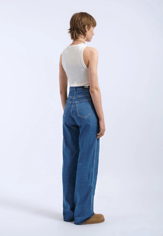 Moxy Straight - Vale Mid Plain - Sare StoreDr. DenimPants
