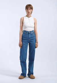 Moxy Straight - Vale Mid Plain - Sare StoreDr. DenimPants