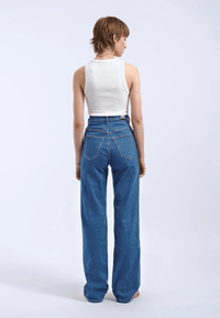 Moxy Straight - Vale Mid Plain - Sare StoreDr. DenimPants