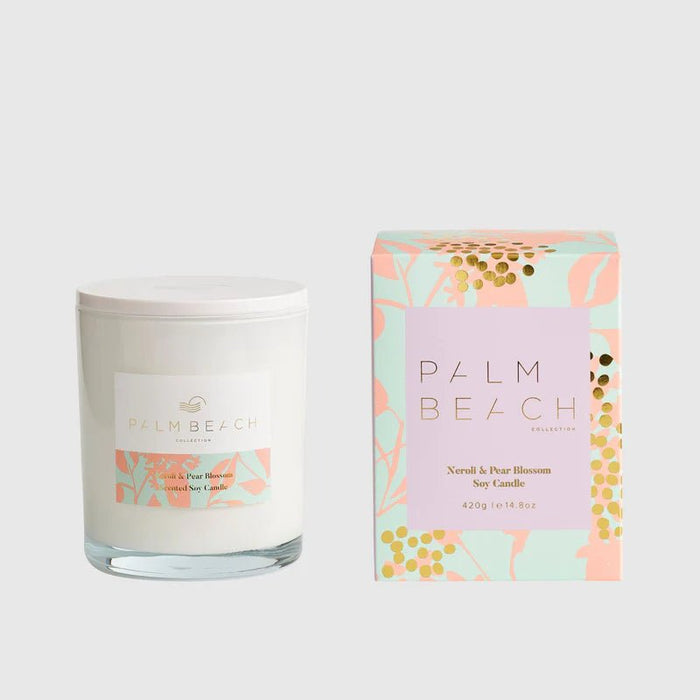 Neroli & Pear Blossom 420g Standard Candle - Sare StorePalm Beach collectionCandle