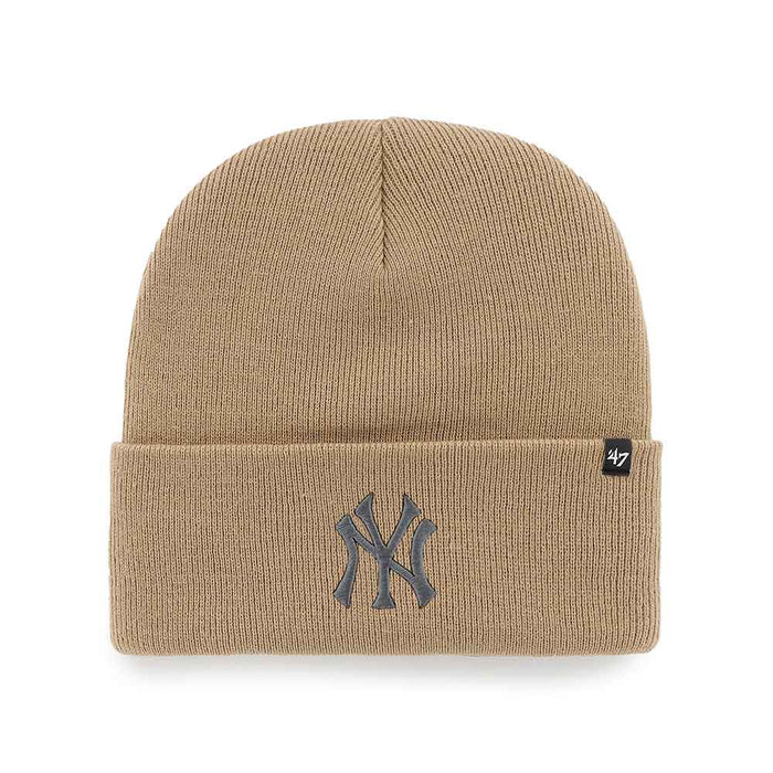 New York Yankees Khaki Haymaker '47 Cuff Knit - Sare Store'47Hat