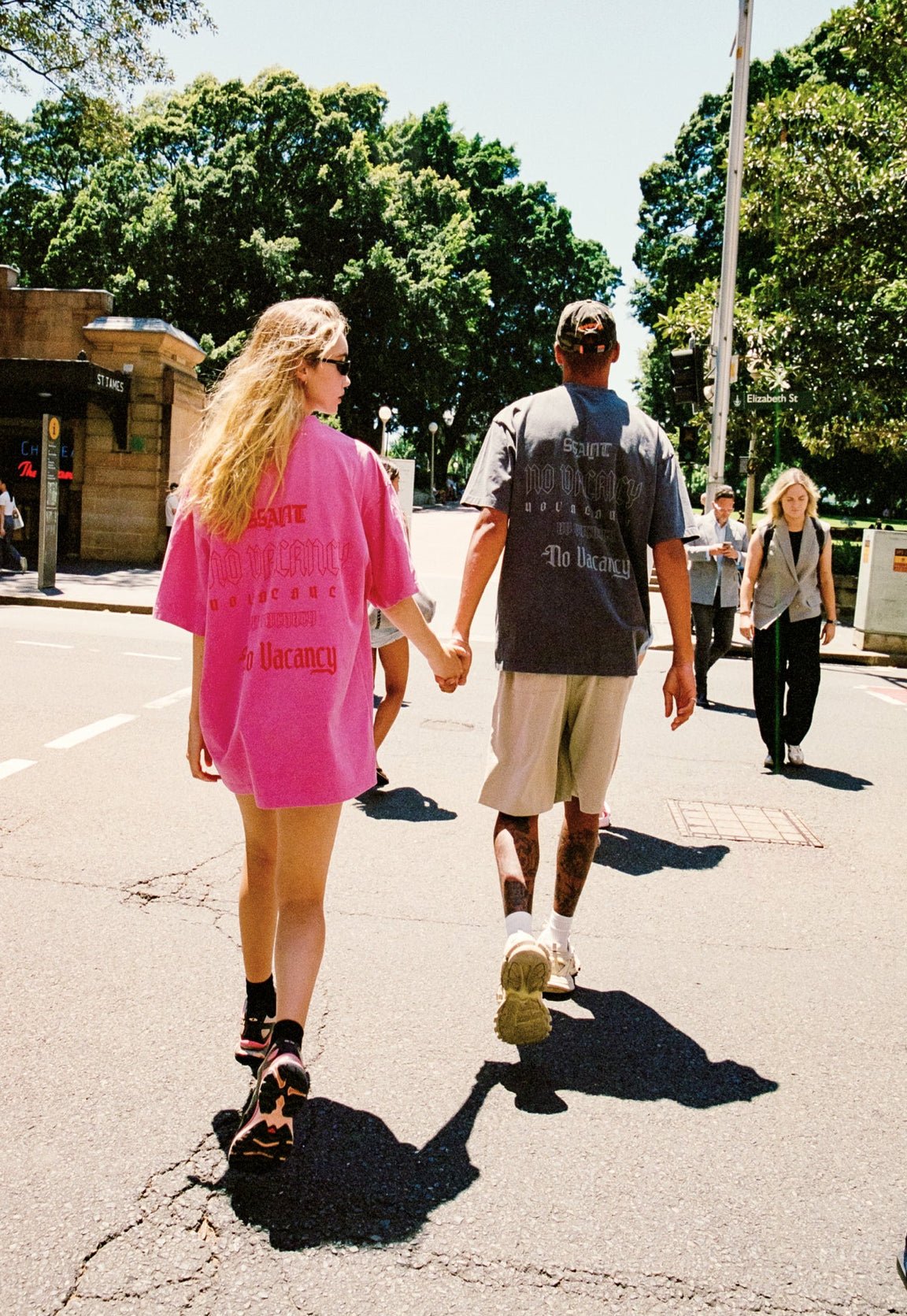 No Vacancy Tee - Acid Wash Charcoal - Sare StoreSsaintTee