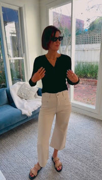 Oatmeal Jeans - Sare StorePaper HeartPants
