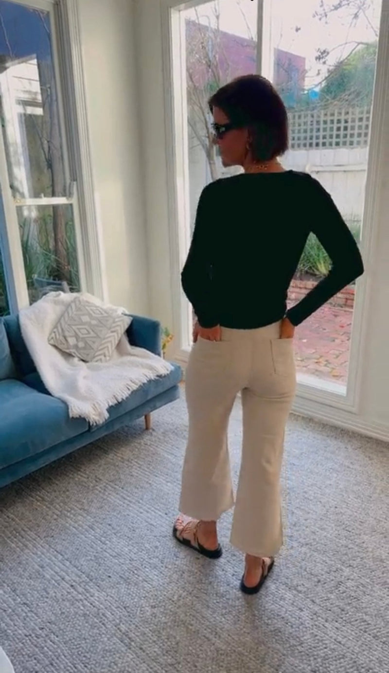 Oatmeal Jeans - Sare StorePaper HeartPants