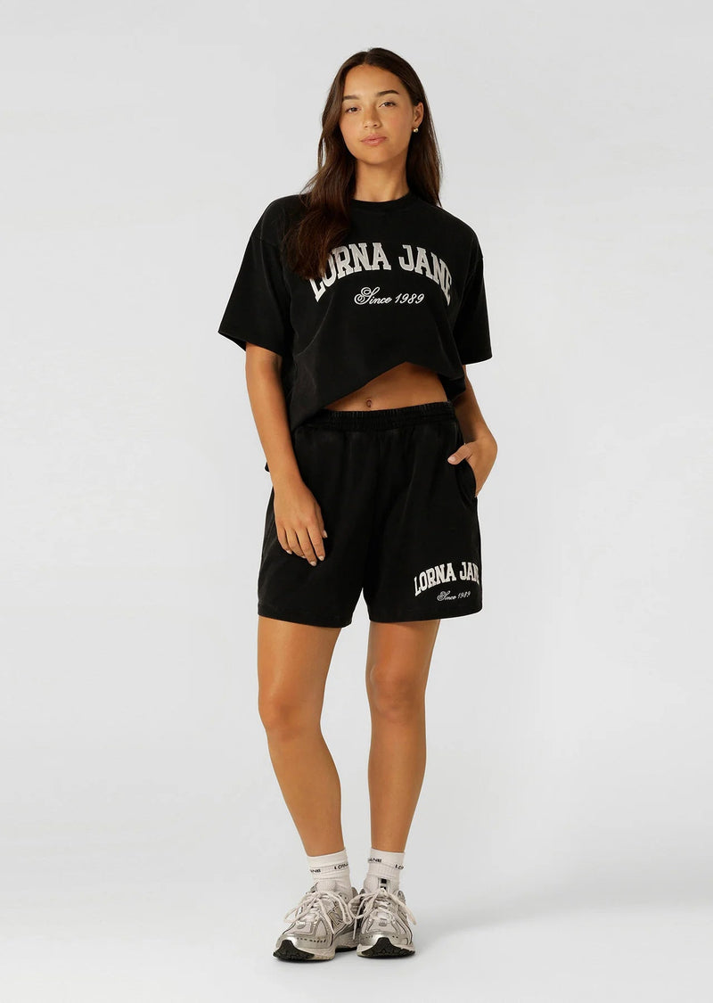 Original Sport Washed Jersey Shorts - Washed Black - Sare StoreLorna JaneShorts