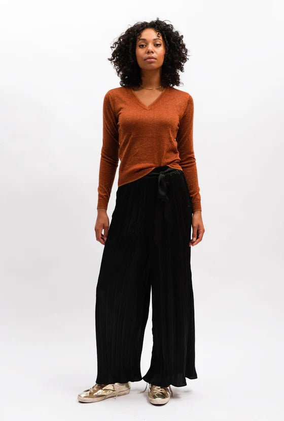 Palentina Pleat Pant - Black - Sare StoreWe are the othersPants