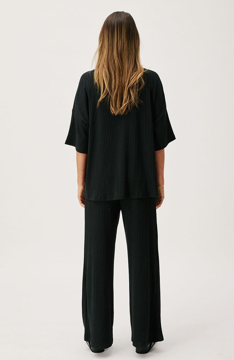 Pennie Rib Pant - Black - Sare StoreCartel & WillowPants