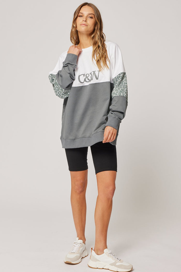 Peta Sweater - Charcoal - Sare StoreCartel & WillowJumper