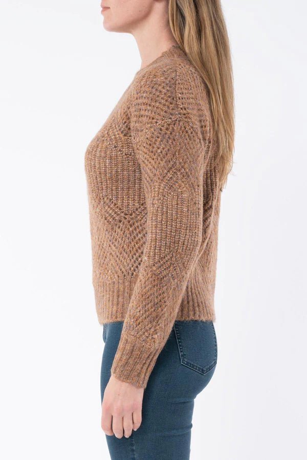 Pointelle Pullover - Toffee - Sare StoreJumpKnit