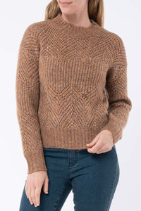 Pointelle Pullover - Toffee - Sare StoreJumpKnit