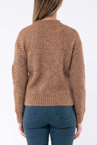 Pointelle Pullover - Toffee - Sare StoreJumpKnit