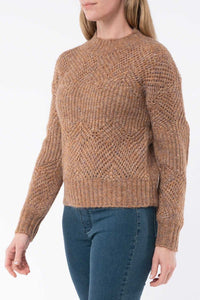 Pointelle Pullover - Toffee - Sare StoreJumpKnit