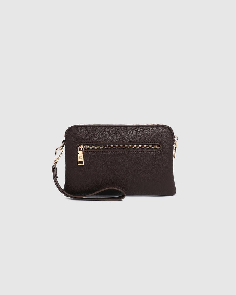 Poppy Clutch - Chocolate - Sare StoreLouenhideBag