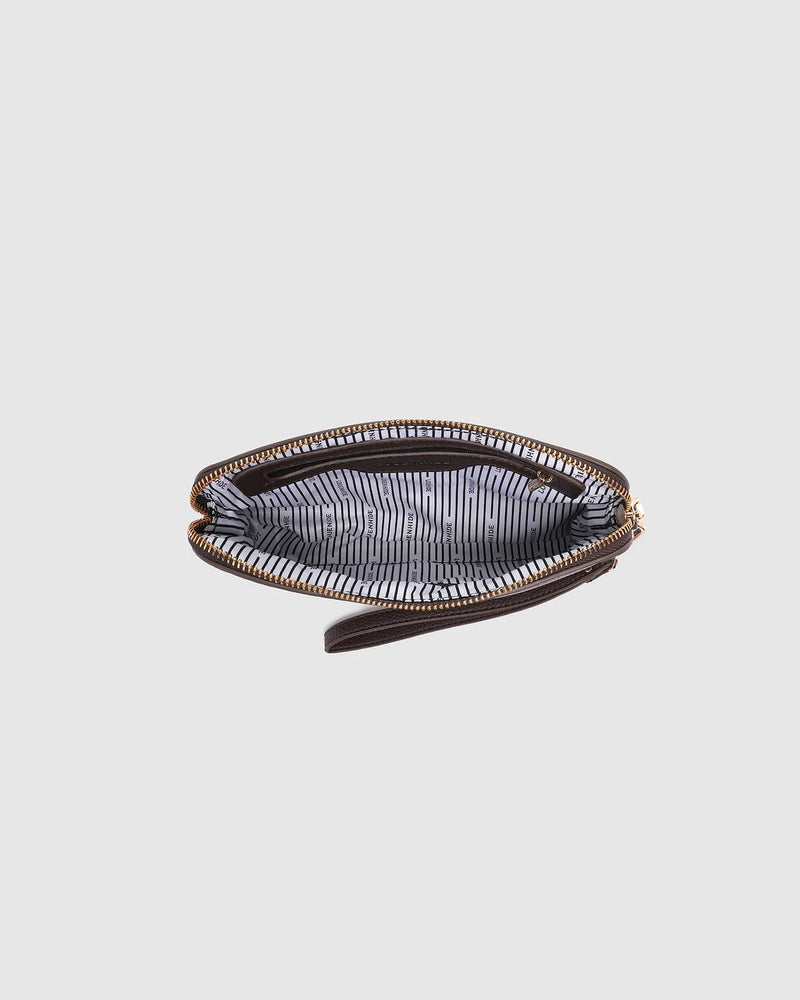 Poppy Clutch - Chocolate - Sare StoreLouenhideBag