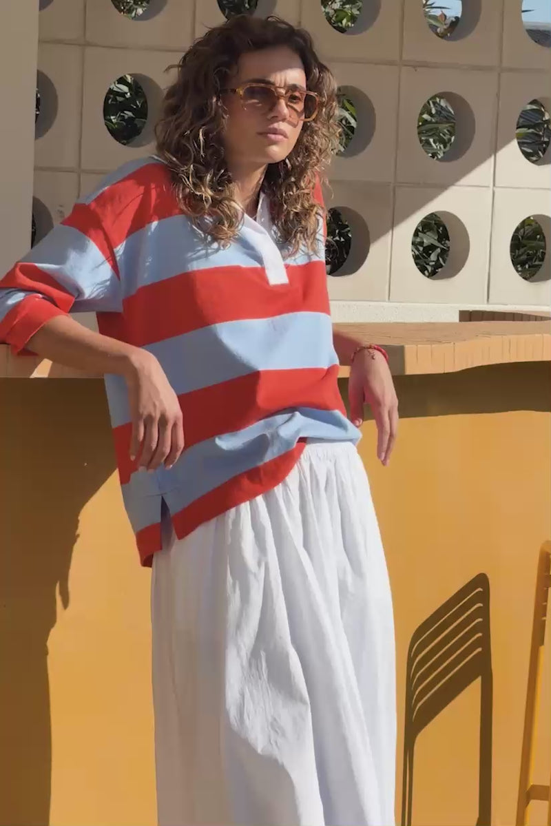 Florence Maxi Skirt -White. Ceres Life