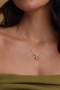 Entwined Mixed Necklace. Toni May