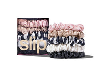 Pure Silk Midi Scrunchies - Multi - Set of 5 - Sare StoreSlipScrunchies