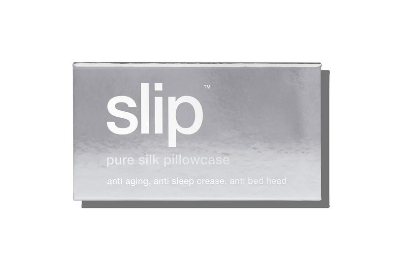 Pure Silk Pillowcase - King - Silver - Sare StoreSlipPillowcase