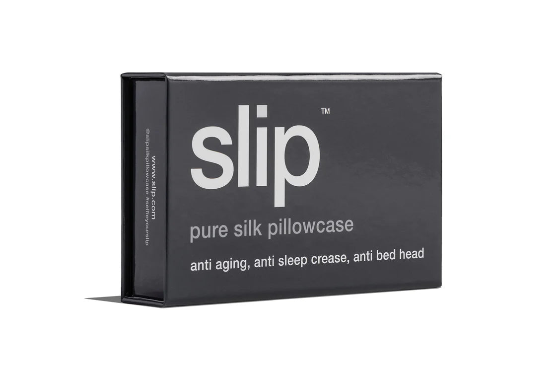 Pure Silk Pillowcase - Queen - Charcoal - Sare StoreSlipPillowcase
