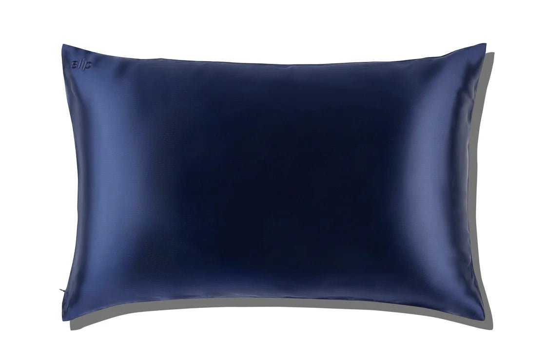 Pure Silk Pillowcase - Queen - Navy - Sare StoreSlipPillowcase