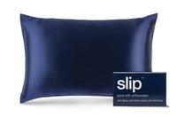 Pure Silk Pillowcase - Queen - Navy - Sare StoreSlipPillowcase