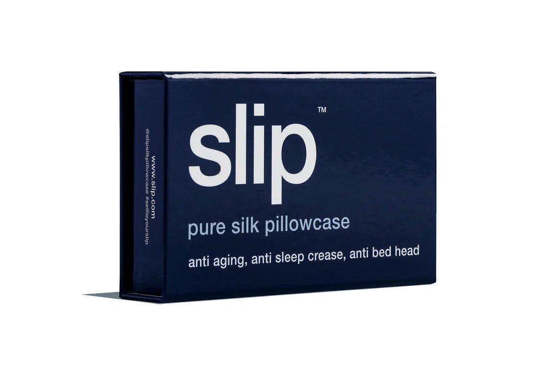 Pure Silk Pillowcase - Queen - Navy - Sare StoreSlipPillowcase