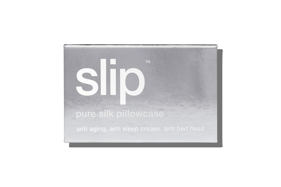 Pure Silk Pillowcase - Queen - Silver - Sare StoreSlipPillowcase