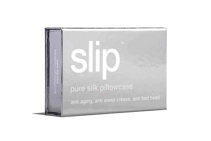 Pure Silk Pillowcase - Queen - Silver - Sare StoreSlipPillowcase