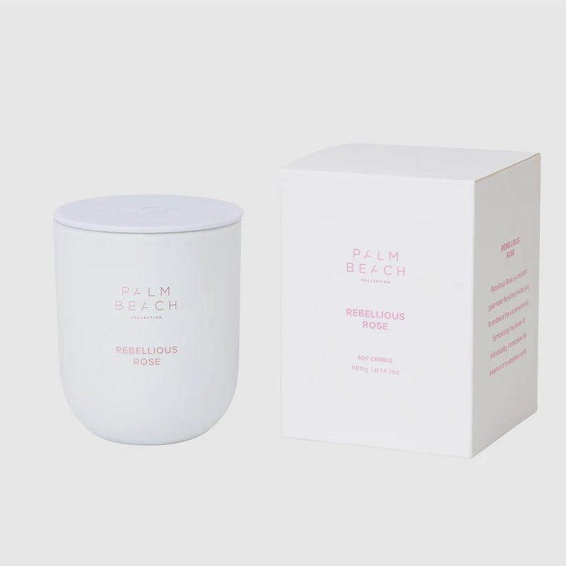 Rebellious Rose Standard Candle 400g - Sare StorePalm Beach CollectionCandles