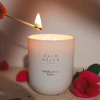 Rebellious Rose Standard Candle 400g - Sare StorePalm Beach CollectionCandles