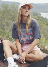 Recharge Washed Relaxed T-shirt - Washed Titanium - Sare StoreLorna JaneT-shirt