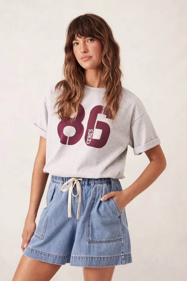 Relaxed Everyday Short - Mid Blue Wash - Sare StoreCeres LifeShorts