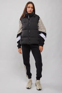 Remi Luxe Puffer Vest - Black - Sare StoreAll About EveVest