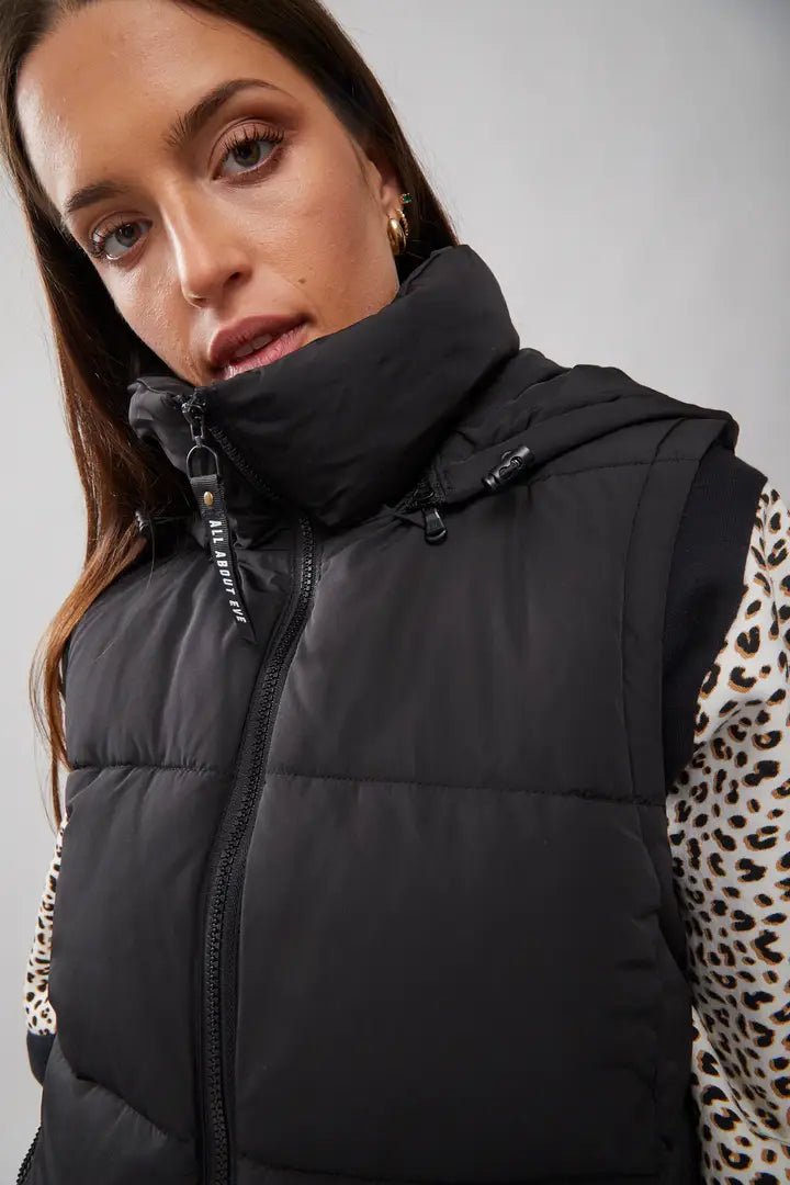 Remi Luxe Puffer Vest - Black - Sare StoreAll About EveVest
