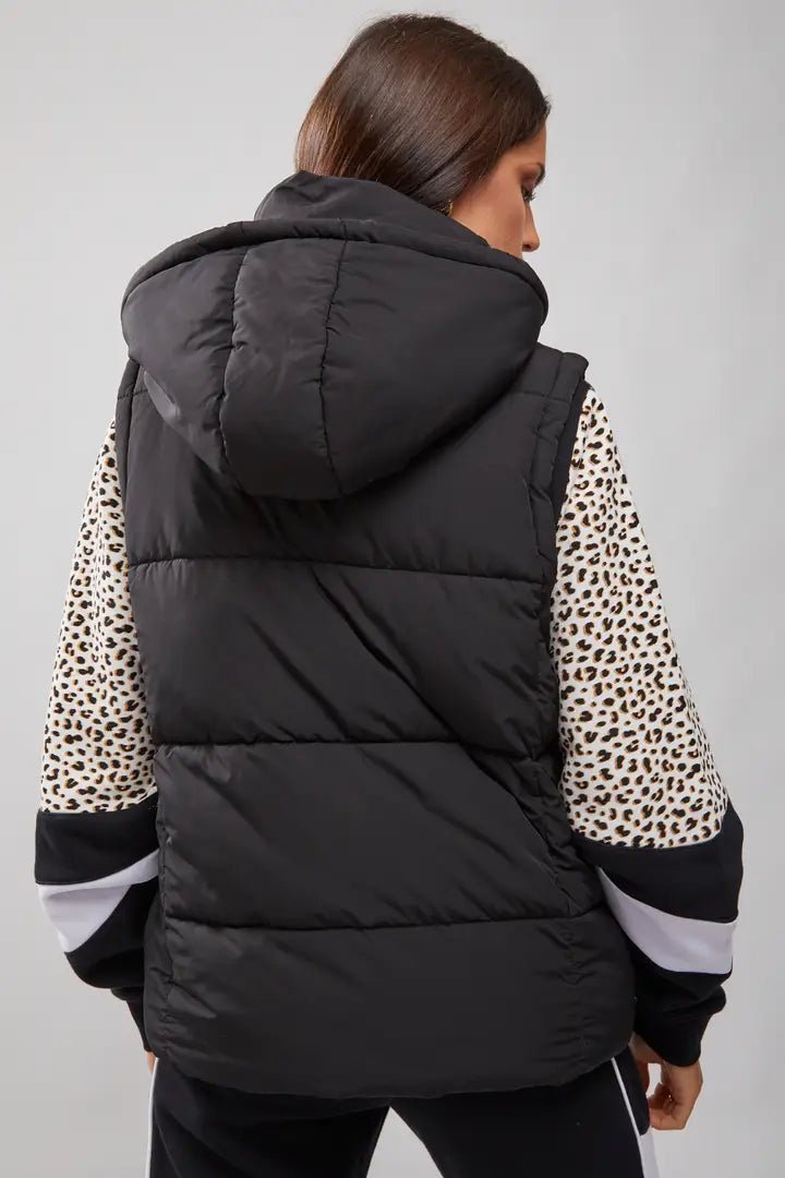 Remi Luxe Puffer Vest - Black - Sare StoreAll About EveVest