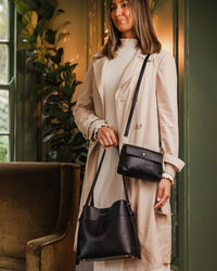 Samantha Handbag - Black - Sare StoreLouenhideHandbag