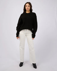 Selena Knit Top - Black - Sare StoreAll About EveSweater
